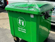 Thùng rác 660 lít Bà Rịa