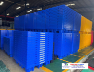 Pallet nhựa chống tràn Bình Dương