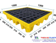 Pallet nhựa chống tràn Hải Phòng