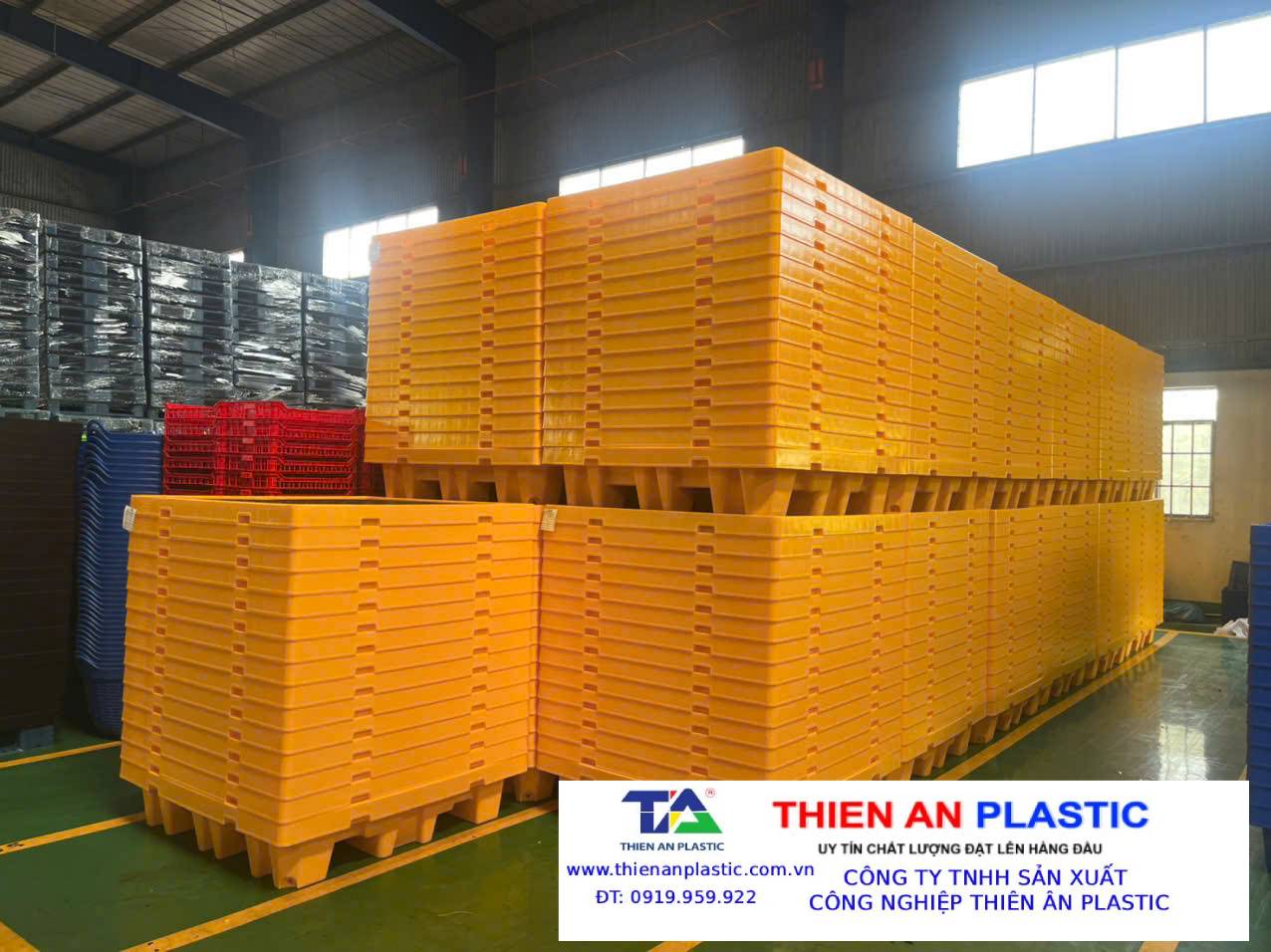 Pallet nhựa chống tràn Bình Thuận