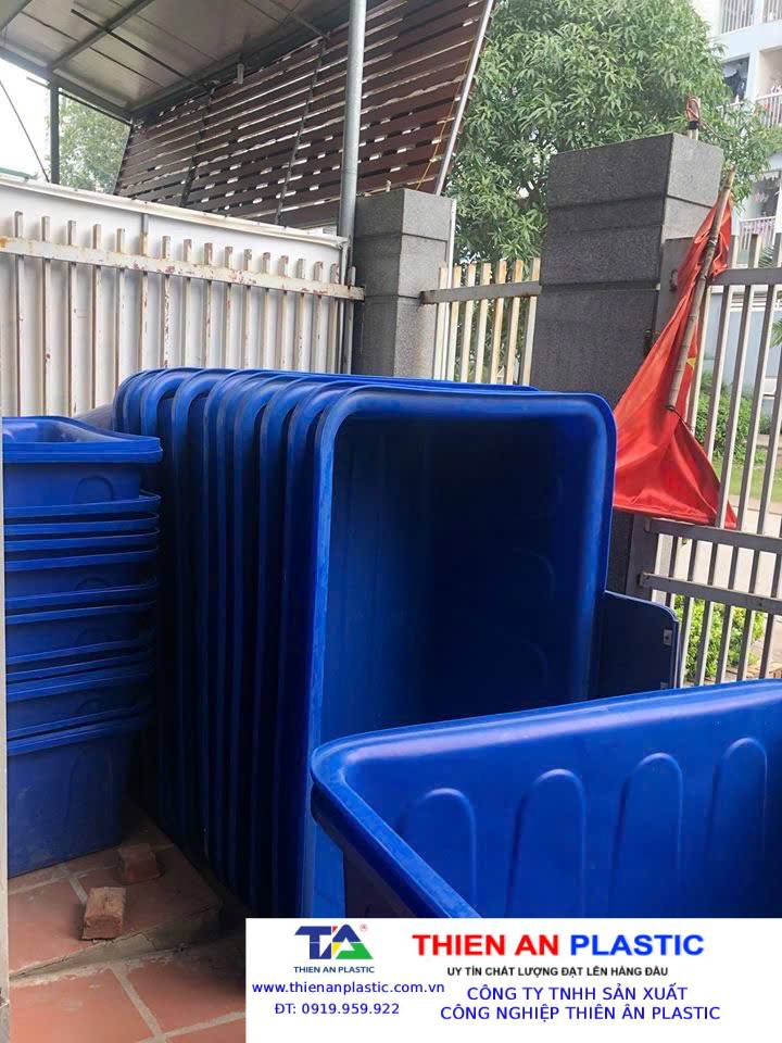 Thùng nhựa 500l giá bao nhiêu?