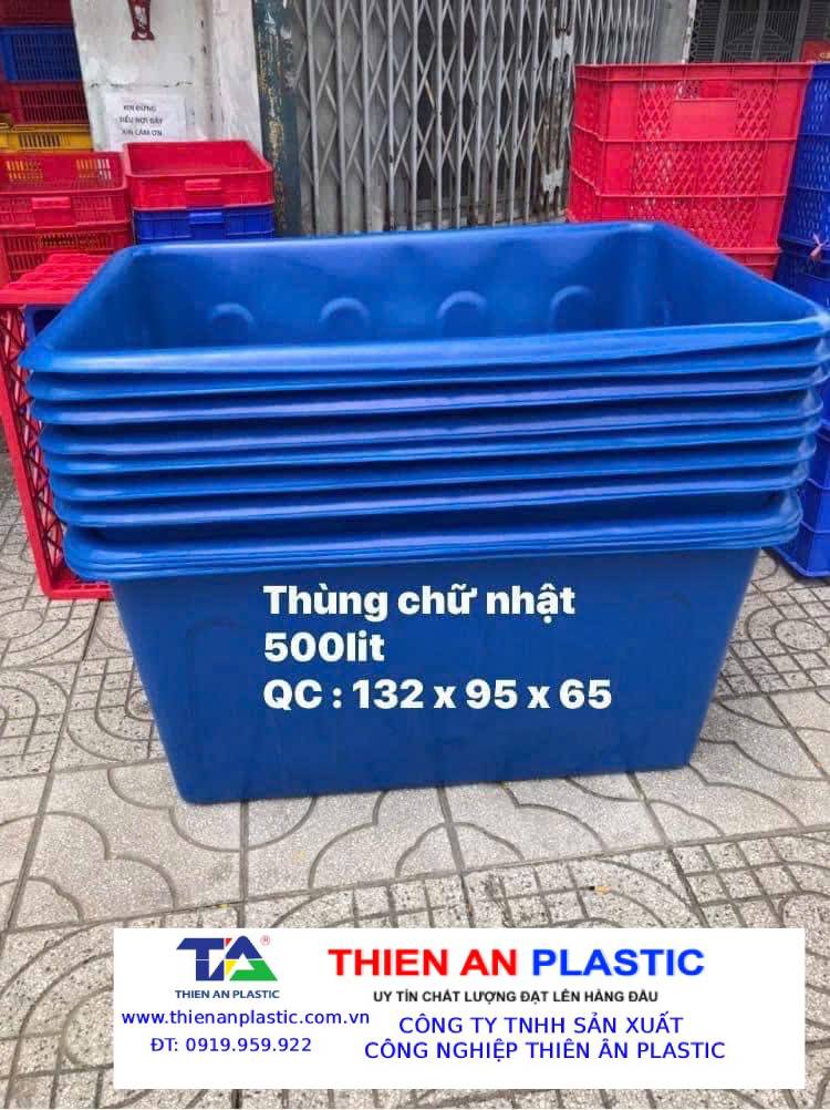 Thùng Nhựa Lớn Gia Lai