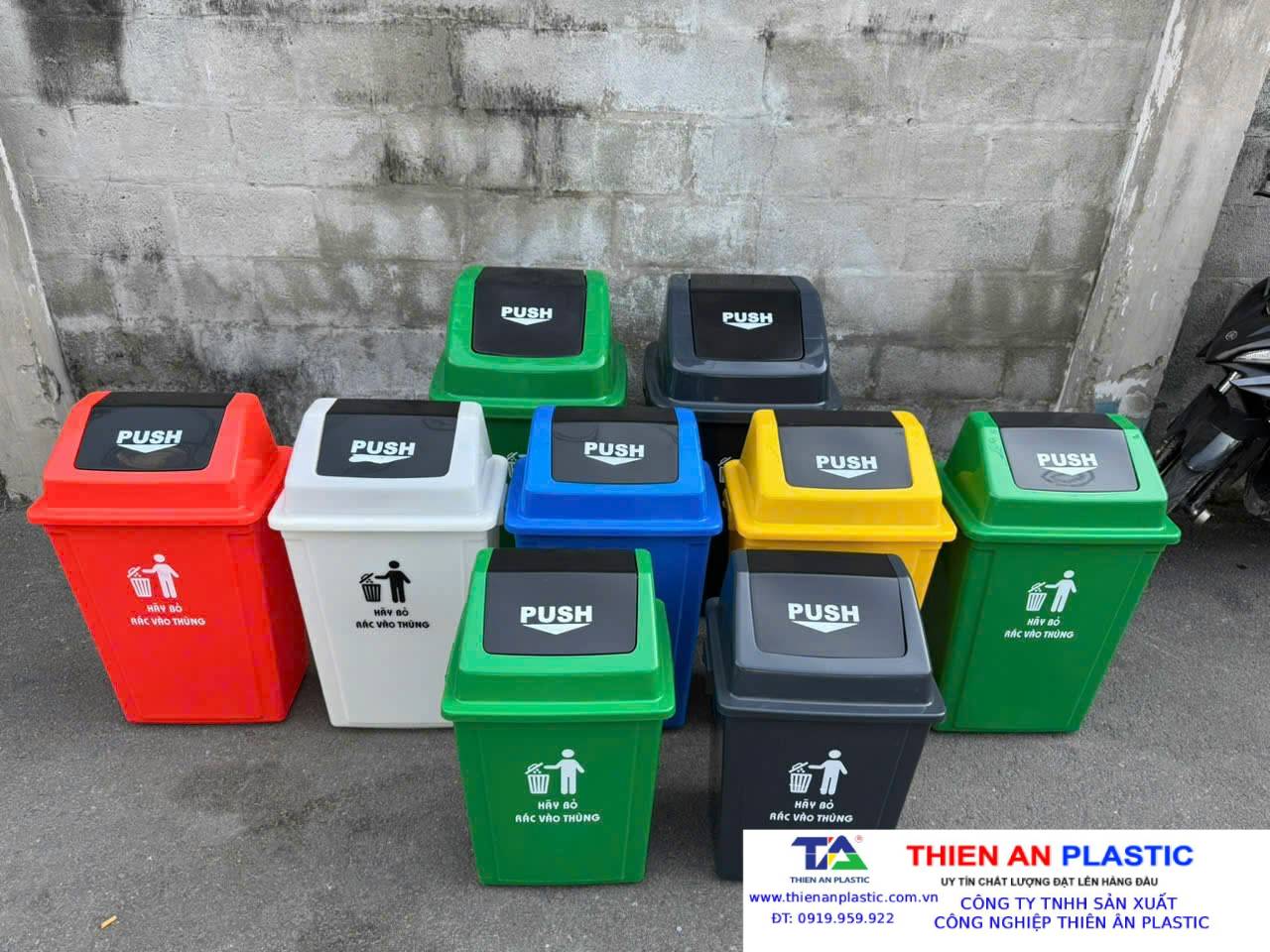 Thùng rác công cộng TP Hà Nội