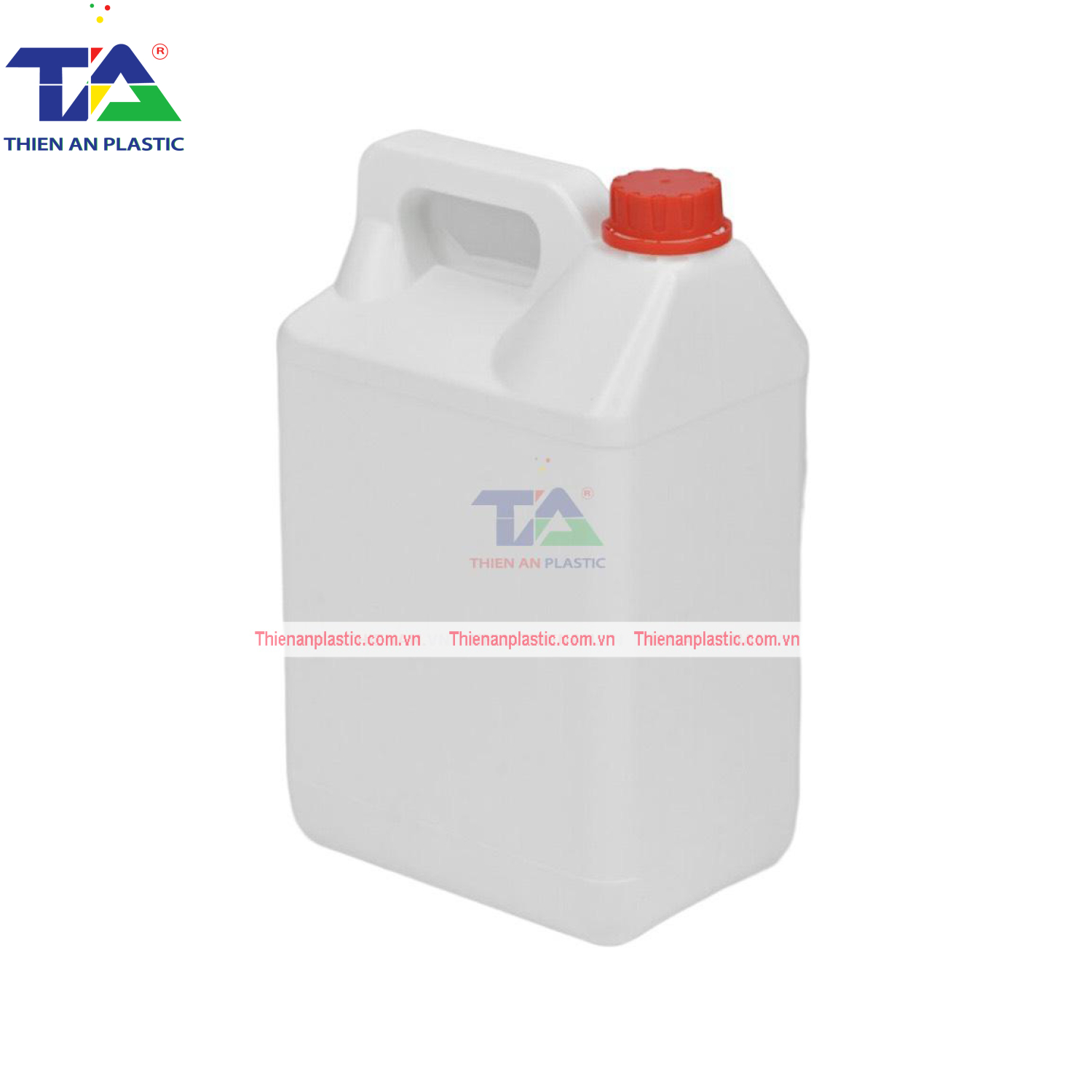 Can Nhựa 5 Lít TA05C (KT: 180 x 129 x 298 mm)
