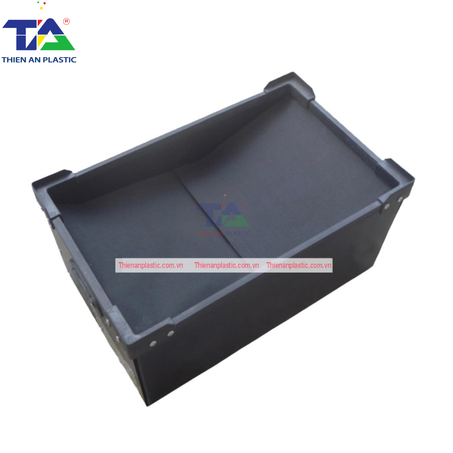 Thùng Nhựa Danpla Chống Tĩnh Điện Có Nắp