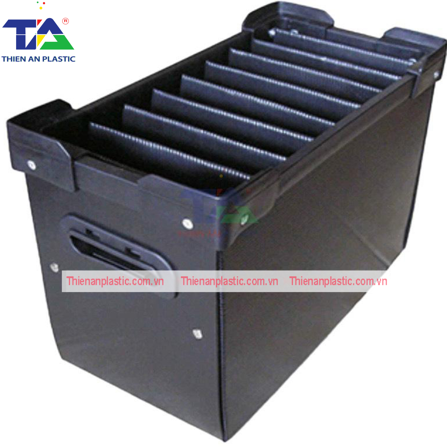  Thùng Nhựa Danpla Chống Tĩnh Điện Có Vách Ngăn