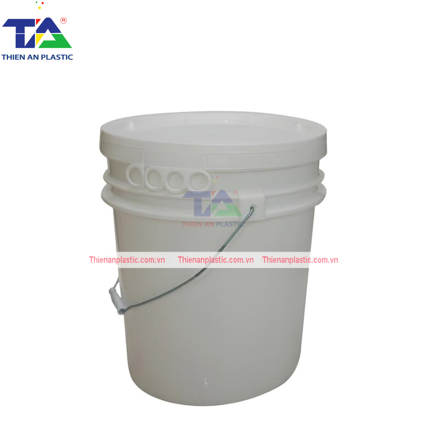 Thùng (Xô Nhựa) 22 Lít (KT: Ø338 x 365 mm)