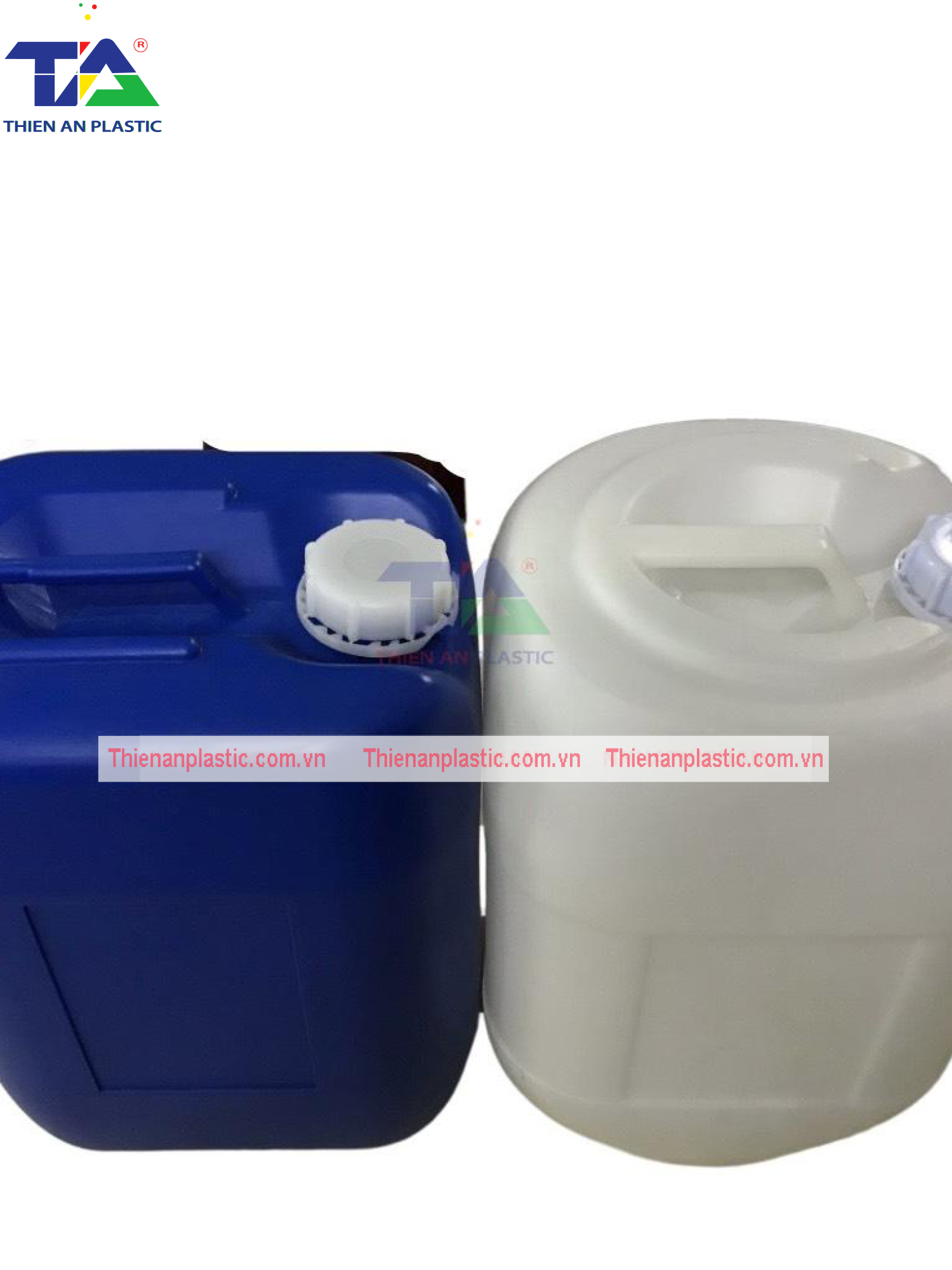 Can Nhựa 20 Lít TA02C (KT: 260 x 260 x 370 mm)