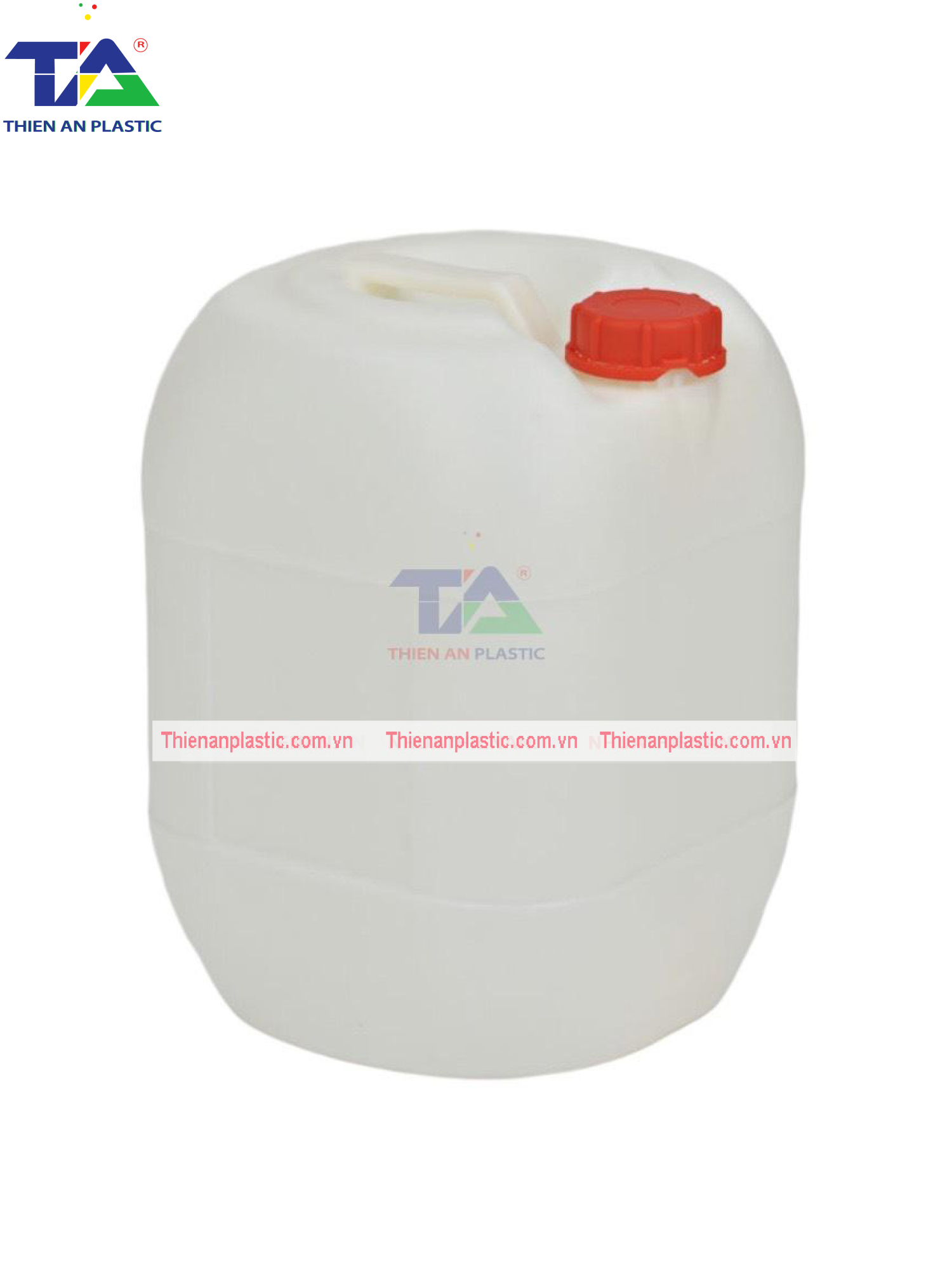 Can Nhựa 20 Lít TA02C (KT: 260 x 260 x 370 mm)