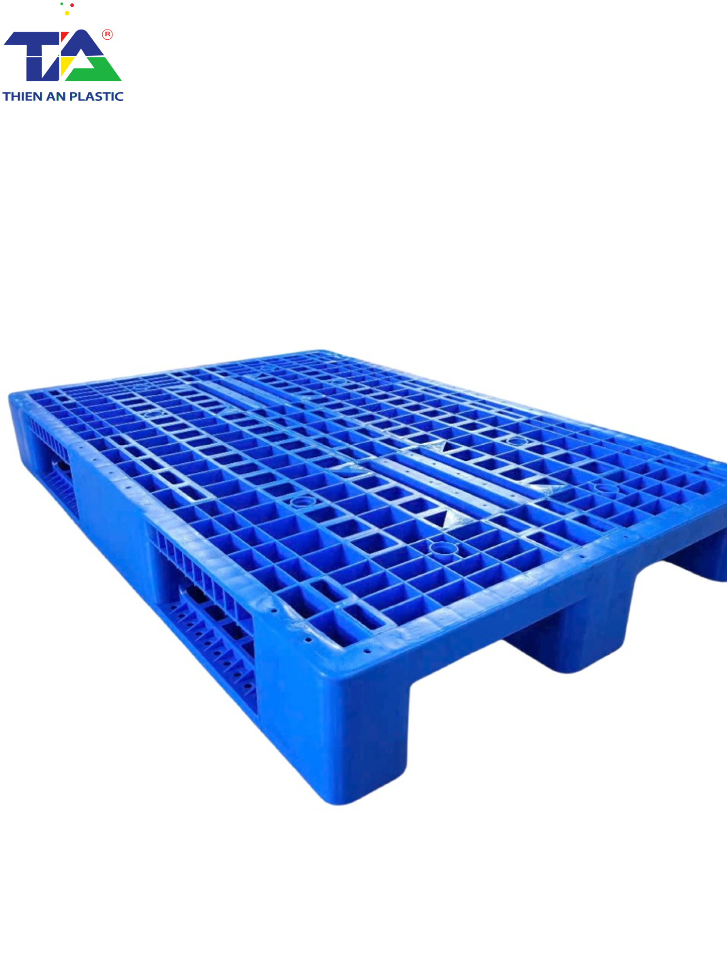 Pallet Nhựa 3 Chân TA1280 (KT: 1200 x 800 x 150mm)