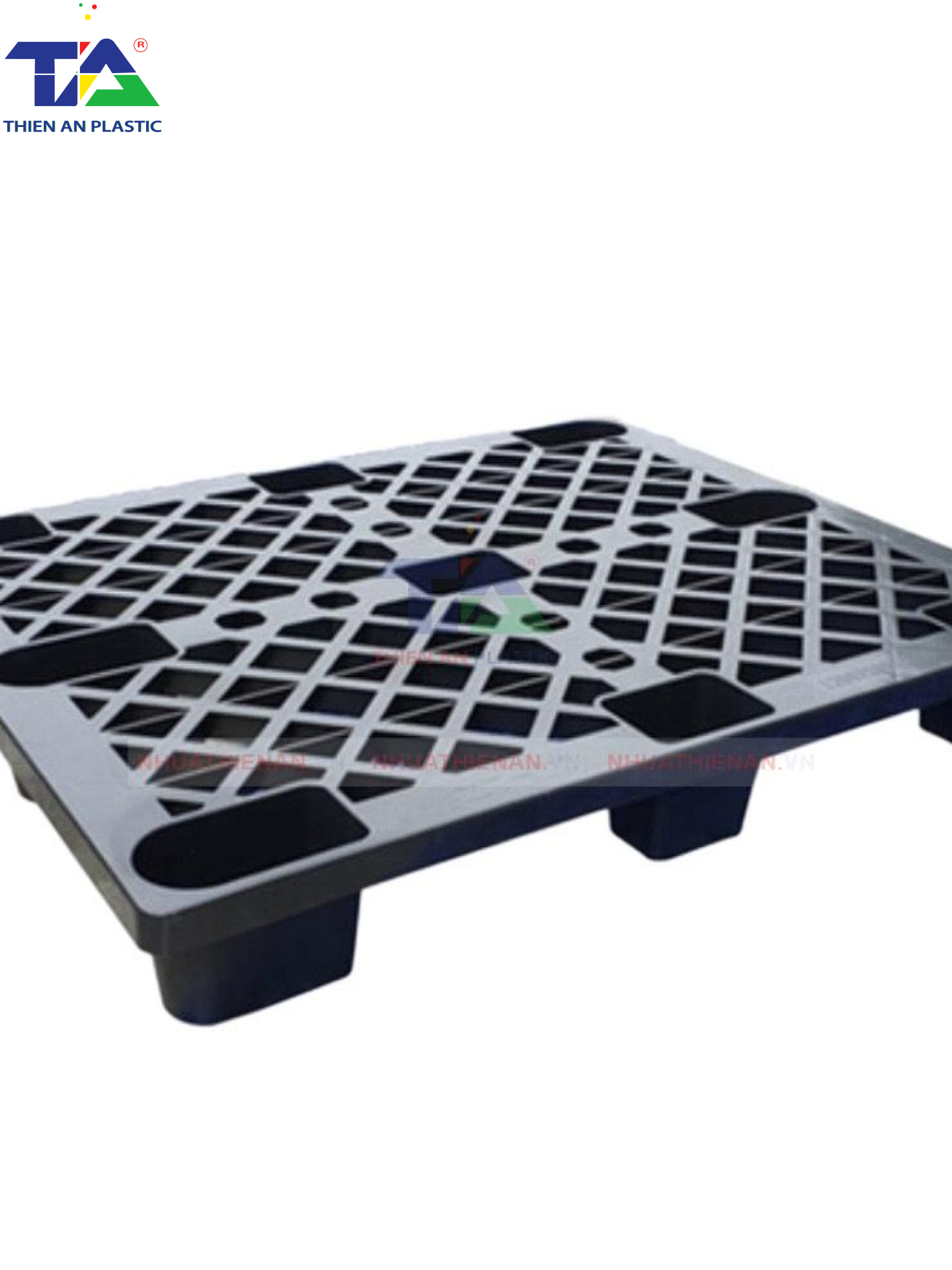 Pallet Nhựa Chân Cốc(KT: 1200 x 1000 x 145mm)