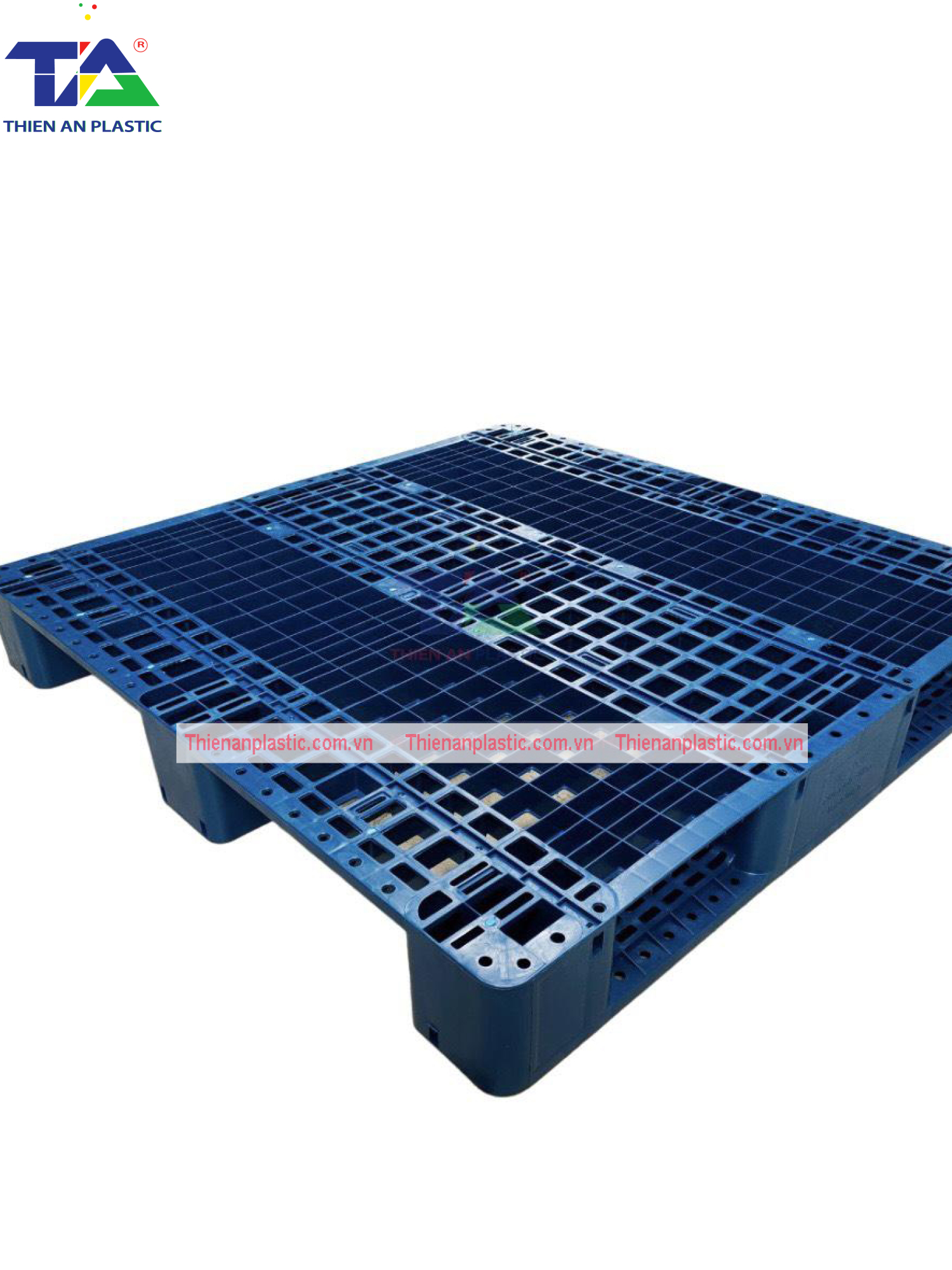 Pallet Nhựa TA1212 (KT: 1200 x 1200 x 155mm)