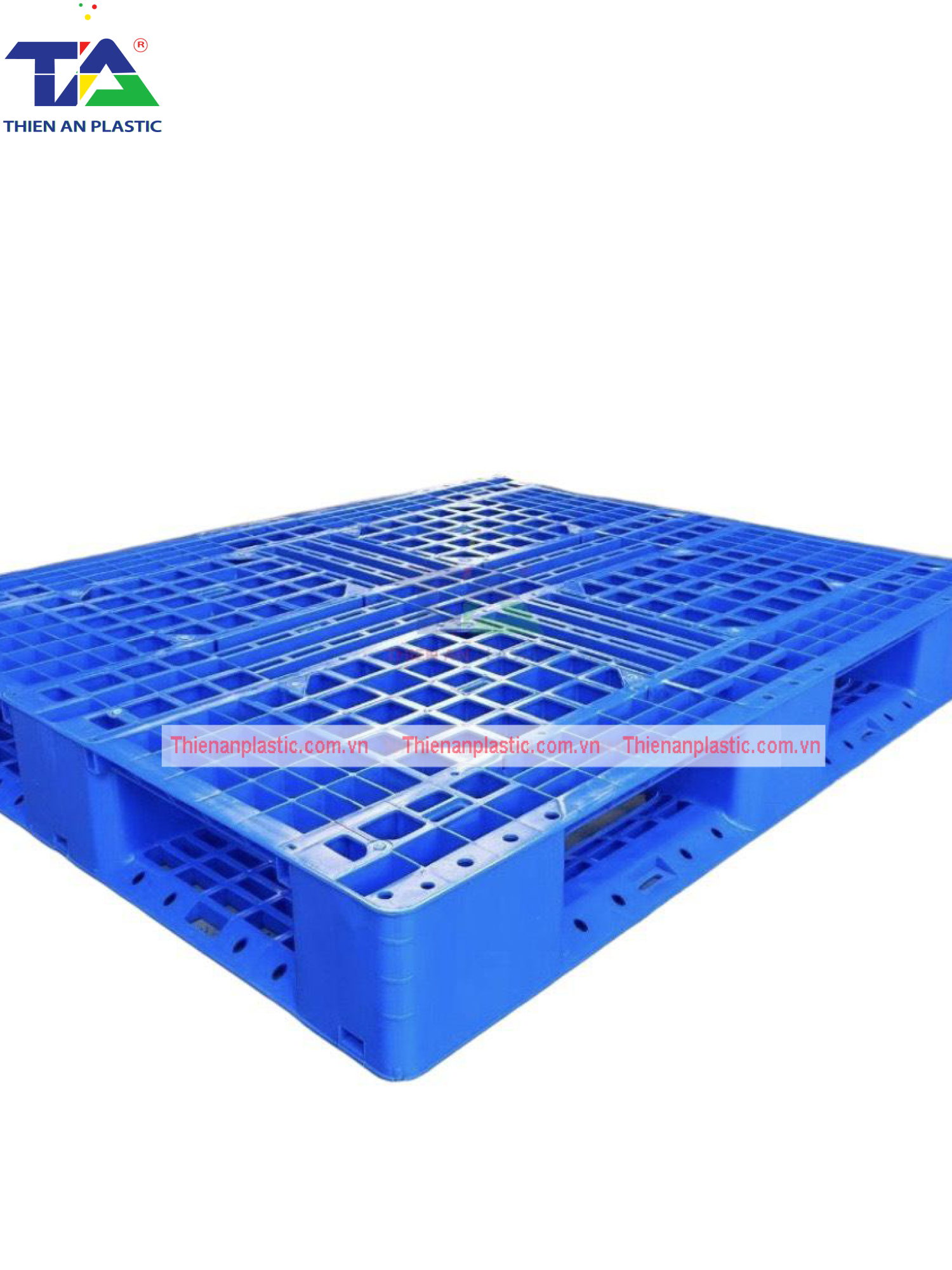 Pallet Nhựa Chữ Thập 1210(KT: 1200 x 1000 x 150mm)