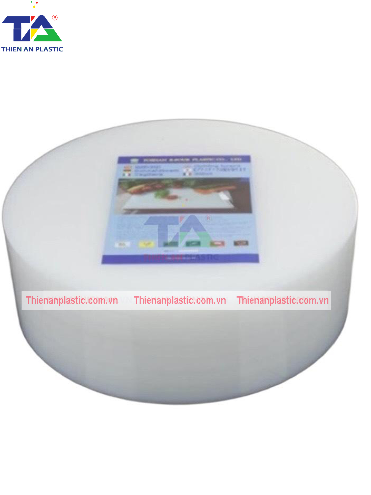 Thớt Nhựa Màu Tròn 10cm