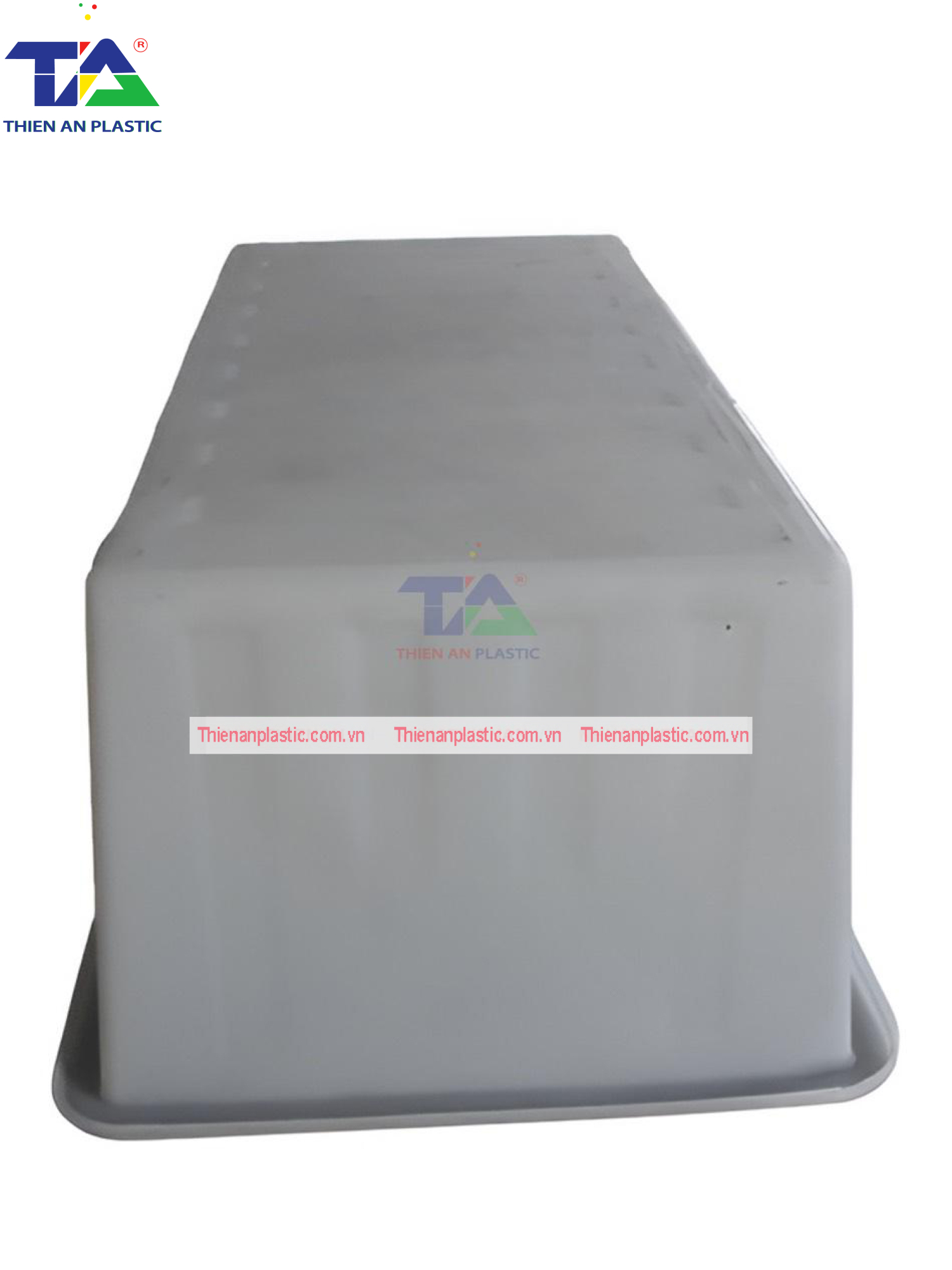 Thùng Nhựa Chữ Nhật 1250 Lít (KT: 120 x 120 x 91cm)