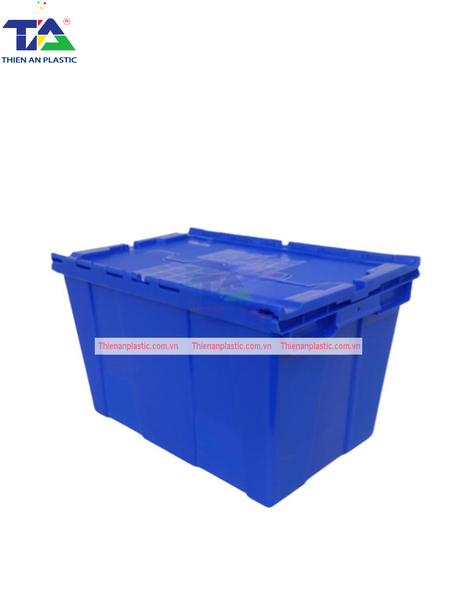 Thùng Nhựa Tote Crate (KT: 600 x 400 x 365mm)