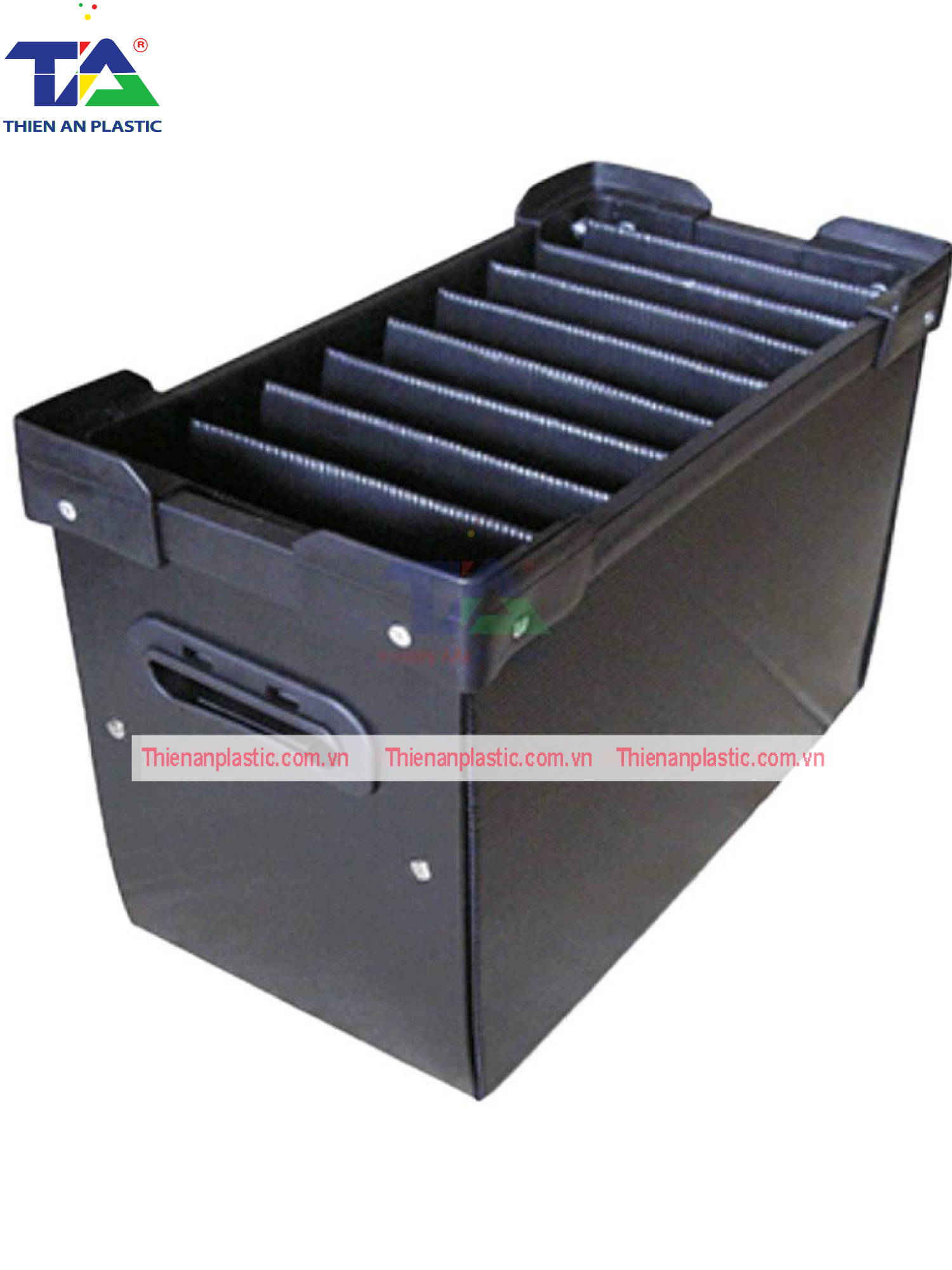  Thùng Nhựa Danpla Chống Tĩnh Điện Có Vách Ngăn