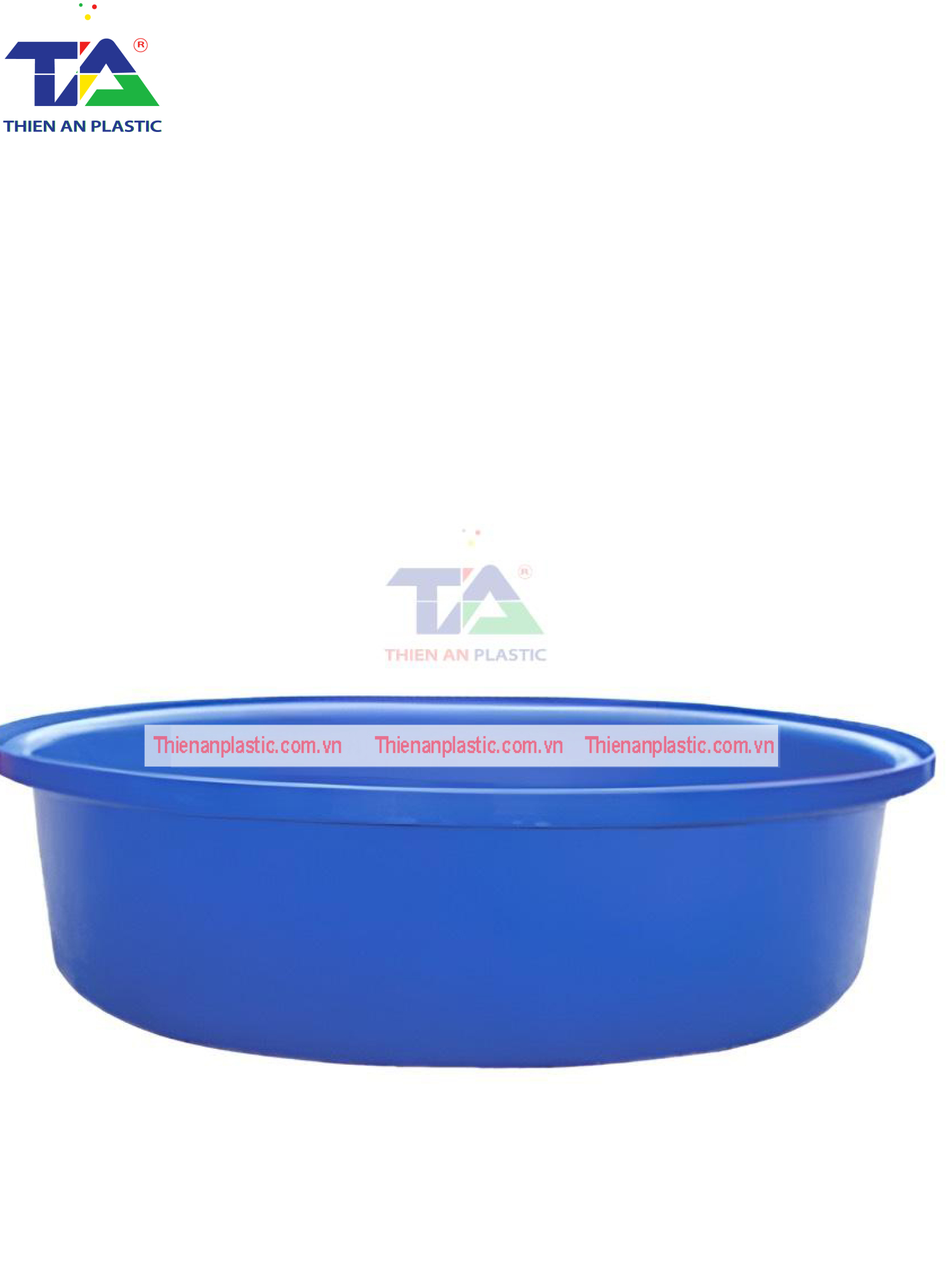 Thùng Nhựa Nuôi Cá Hình Tròn Từ 100L - 4000L