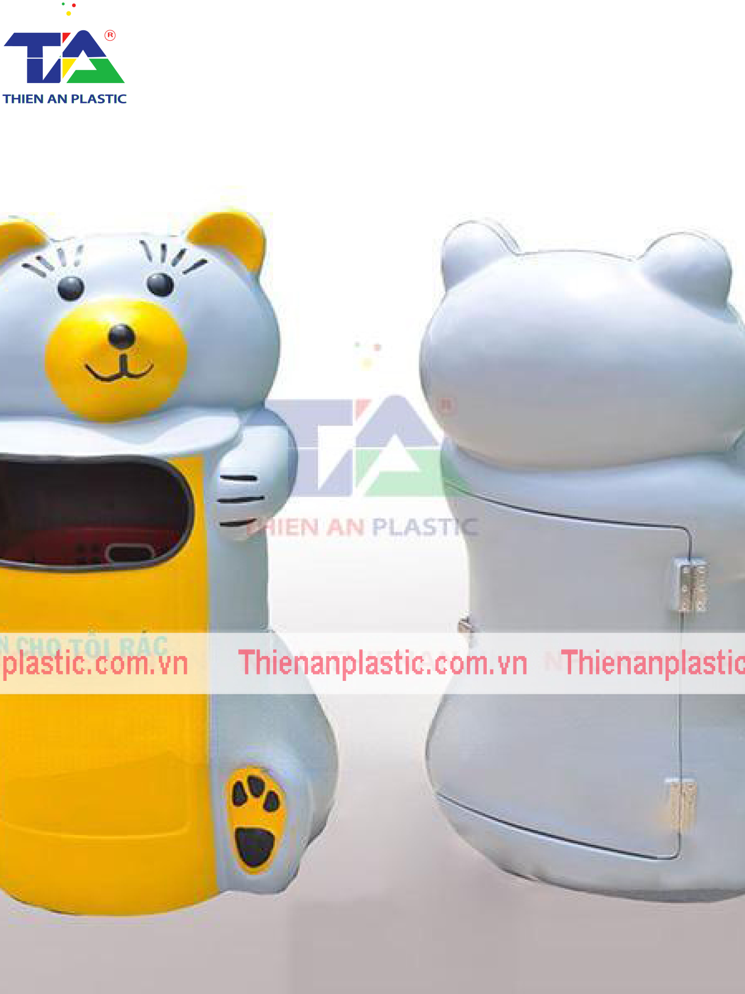 Thùng Rác Hình Chuột Túi (KT: 700 x 570 x 1000 mm)