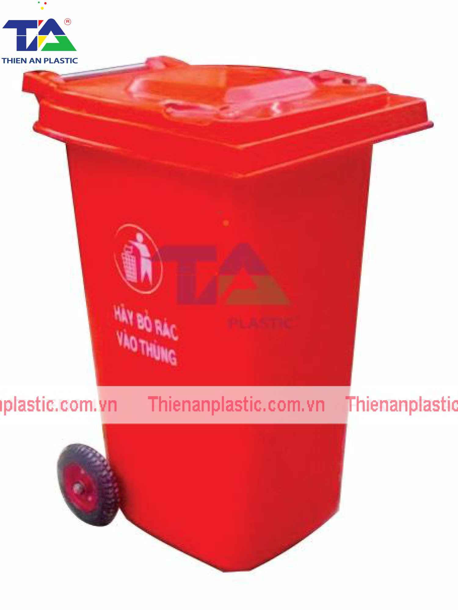 Thùng Rác Composite 240 Lít (KT : 730 x 580 x 1070mm)