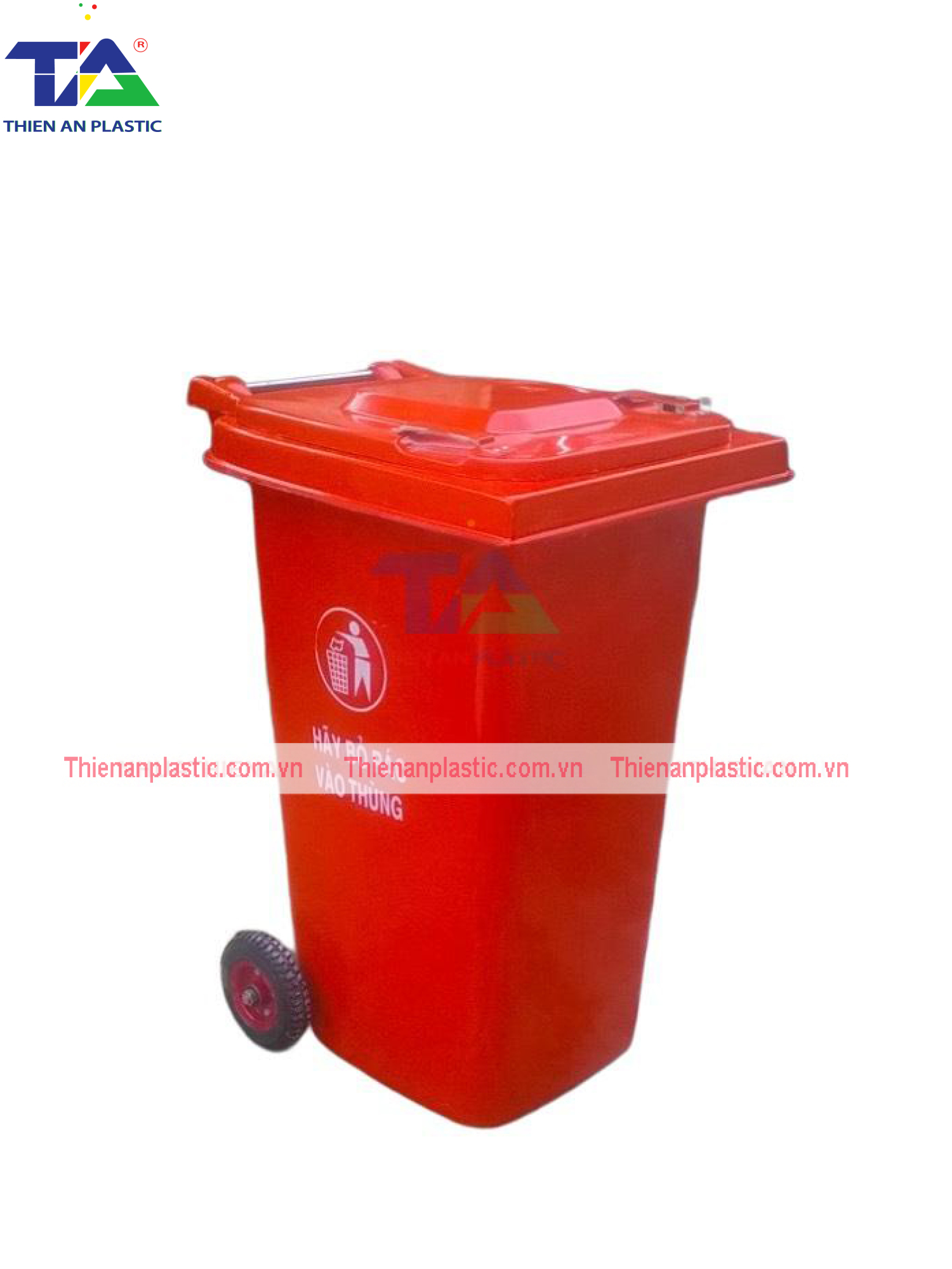 Thùng Rác Composite 240 Lít (KT : 730 x 580 x 1070mm)