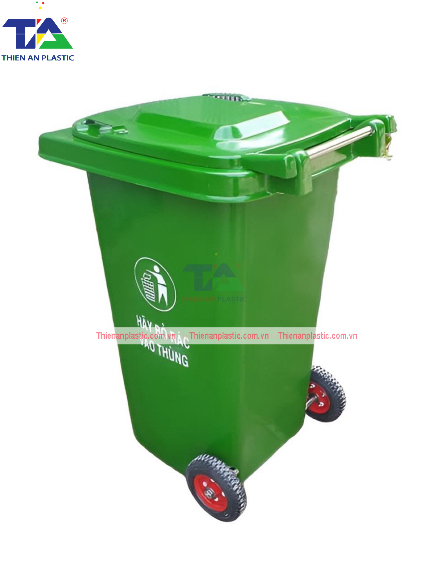 Thùng Rác Composite 240 Lít (KT : 730 x 580 x 1070mm)