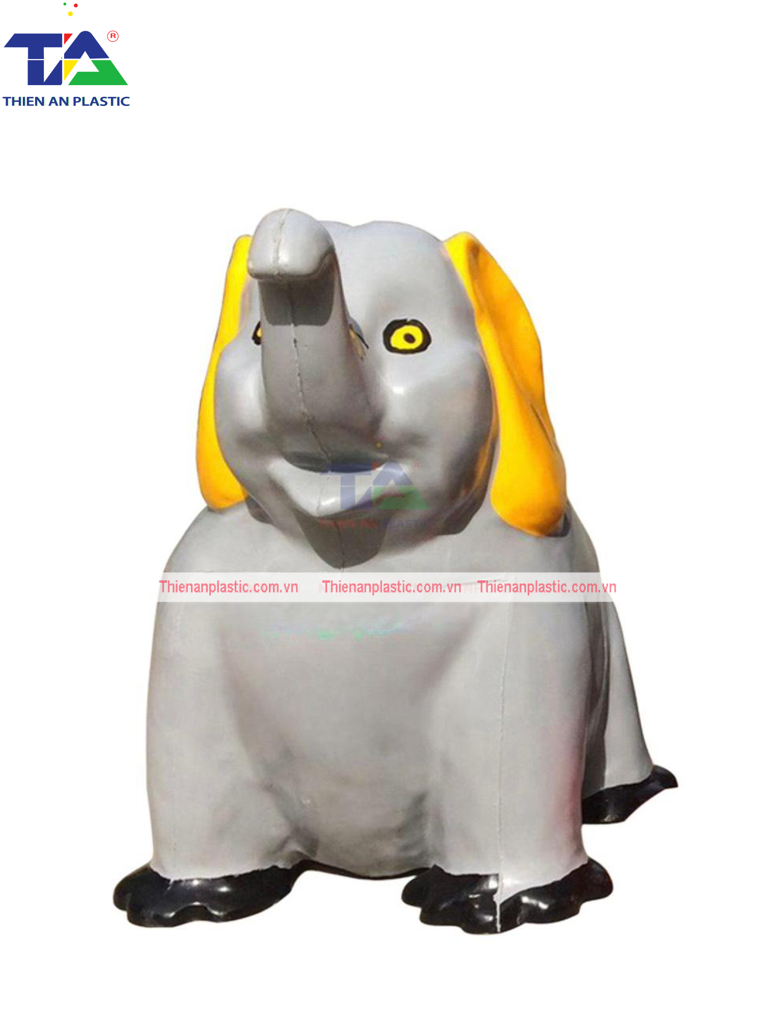 Thùng Rác Hình Con Voi (KT: 900 x 640 x 770 mm)