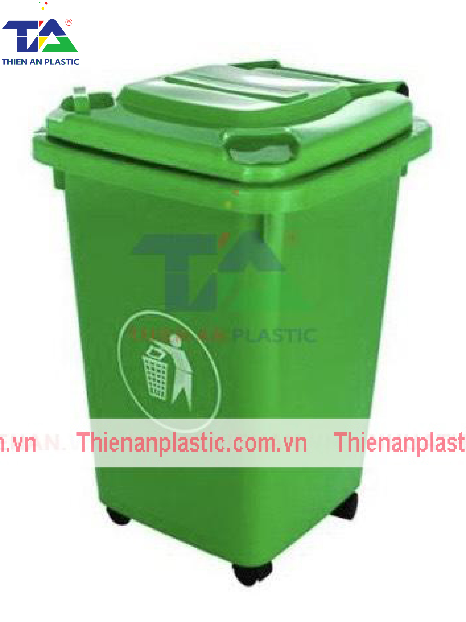 Thùng Rác Y Tế 60 Lít (KT: 470 x 420 x 660mm)