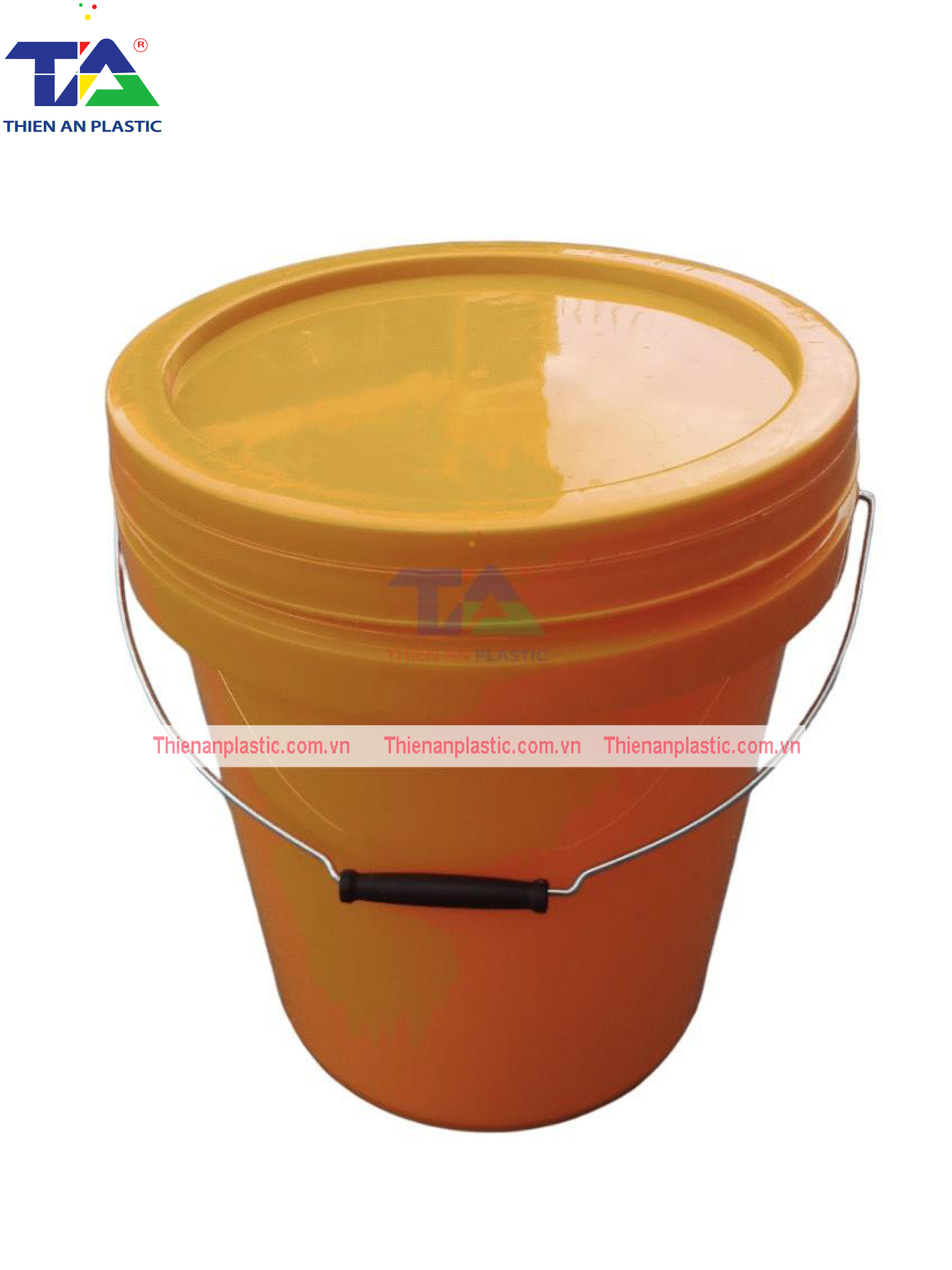 Thùng (Xô Nhựa) 10 Lít (KT: Ø255 x 265 mm)