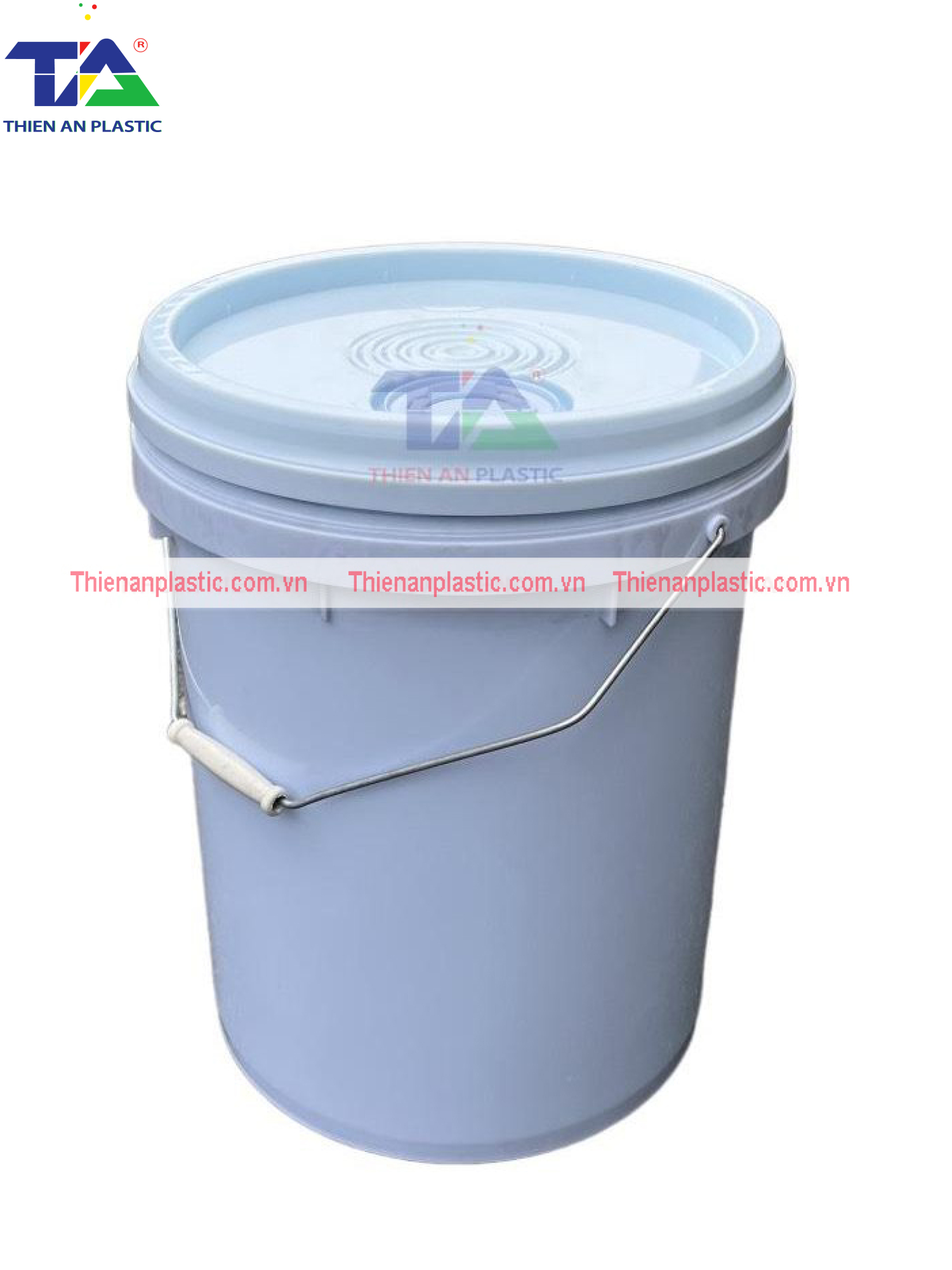 Xô Nhựa 18 Lít Nắp Chiết Rót (KT: 300 x 255 x 362mm)