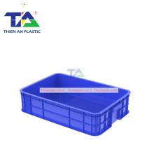 Thùng Nhựa HS007 (KT: 610 x 420 x 150mm)