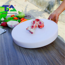 Thớt Nhựa PE Tròn (KT: Ø400 x 50 mm)