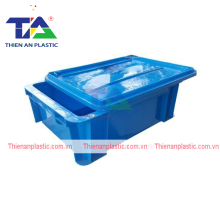 Thùng Nhựa Đặc B7 (KT: 370 x 280 x 125mm)