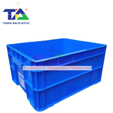 Thùng Nhựa  Đặc B8 (KT: 520 x 424 x 220mm)