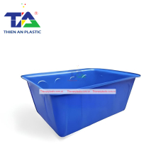 Thùng Nhựa Chữ Nhật 100 Lít (KT: 85 x 65 x 31cm)