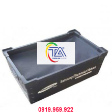  Thùng nhựa Danpla chống tĩnh điện nắp vải