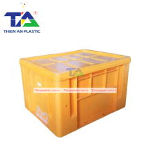 Thùng Nhựa Đặc NTC 433 (KT: 480 x 380 x 295mm)