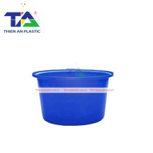 Thùng Nhựa Tròn 100 Lít (Ø53 – 53 x H49 cm)