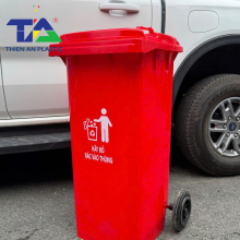 Thùng Rác Công Cộng 120 Lít (KT: 540 x 470 x 930mm)
