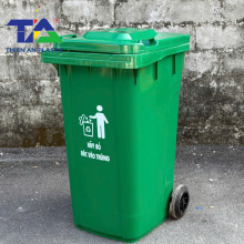 Thùng Rác Công Cộng 240 Lít Dày (KT: 730 x 580 x 1070mm)