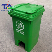 Thùng Rác Đạp Chân 60 Lít (KT: 470 x 430 x 650mm)