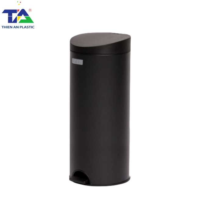 Thùng Rác Premium Đạp Tròn Lớn (KT: 268 x 264 x 720mm)