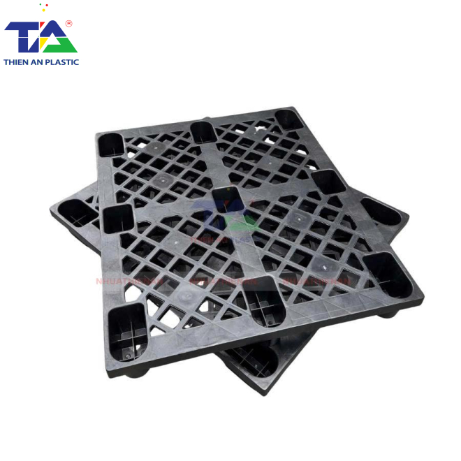 Pallet Nhựa Chống Tĩnh Điện( KT: 1200 x 1000 x 140mm)