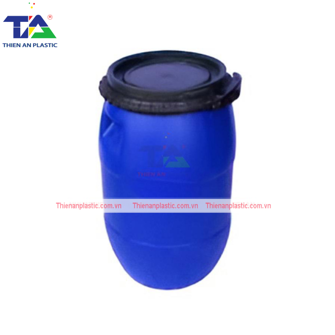 Thùng Phuy Nhựa 50 Lít (KT: Ø380 x H580 mm)