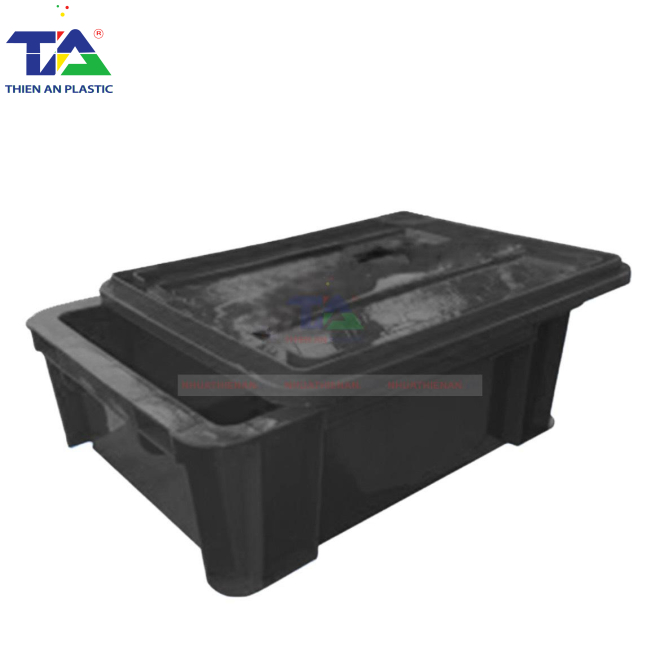 Thùng Nhựa B7 Chống Tĩnh Điện (KT: 370 x 280 x 125mm)