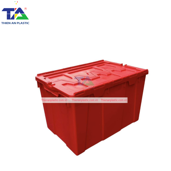 Thùng Nhựa NLC 6436(KT: 600 x 400 x 365mm)