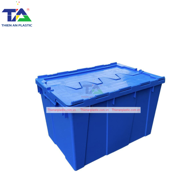 Thùng Nhựa NLC 6436(KT: 600 x 400 x 365mm)