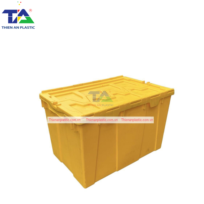 Thùng Nhựa NLC 6436(KT: 600 x 400 x 365mm)