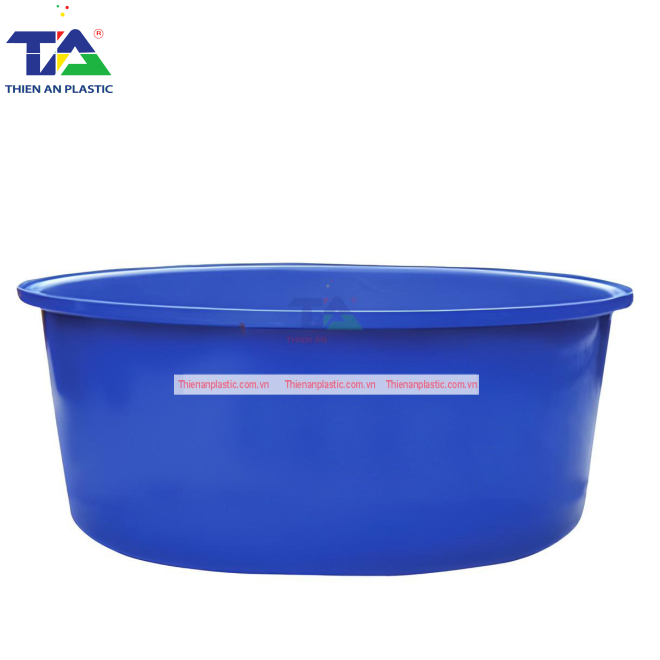 Thùng Nhựa Tròn 2000 Lít -1 (KT: Ø234 - 202 x H61cm)
