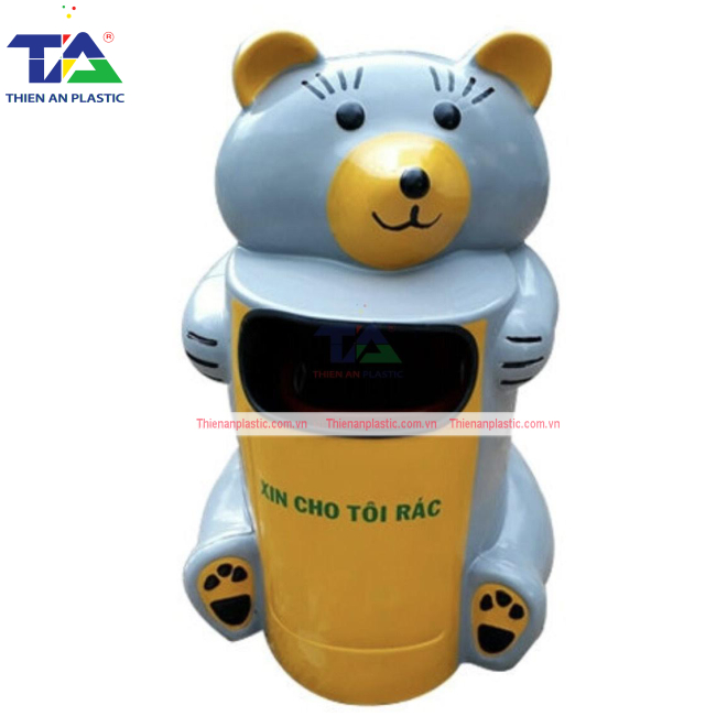 Thùng Rác Hình Chuột Túi (KT: 700 x 570 x 1000 mm)